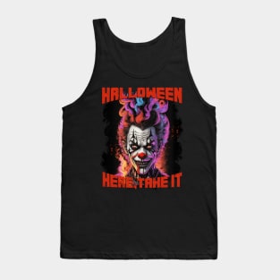 The Halloween Clown Tank Top